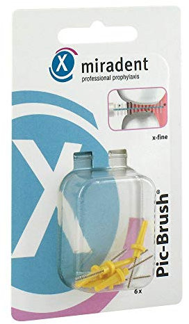 PIC BRUSH Interdentalb.Ersatzb.1,8 mm gelb 6 St