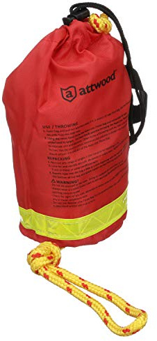 Attwood Rescue Line Throw Bag,, red, 50