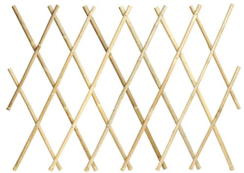 Verdemax 5271 Traliccio Estensibile In Bambbo Naturale Mt 1,8X0,9