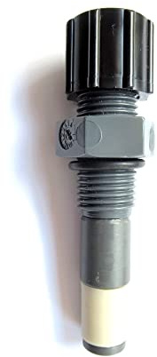 Dosierventil Desinfektion, PVC 1/4AGx30mm Schlauchanschl. 4x6mm Ersatz für Dinotec Art. 0284-025-00