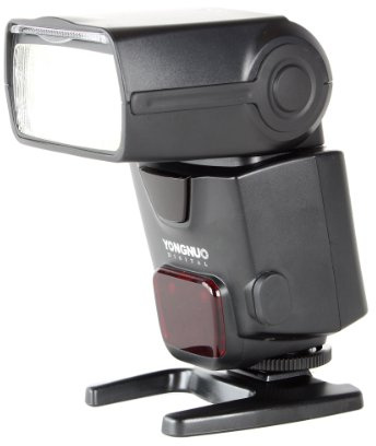 Yongnuo Speedlite Blitzgerät YN-500 EX voll Canon TTL kompatibel, unterstützt wireless TTL Canon 7D/ 60D/ 600D u. Nikon C- Command etc... Leitzahl 53! Kompakter als YN568 EX !!