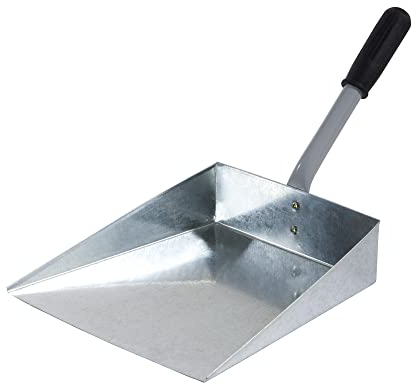 VERDELOOK | Paletta in Zinco con Manico in Metallo Verniciato e Manico Antiscivolo, 21 cm