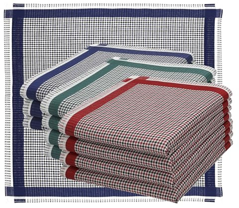 Betz 12 Stück Damen Stoff Taschentücher Set Chanelle 1 Größe 30x30 cm 100% Baumwolle Farbe Dessin 129