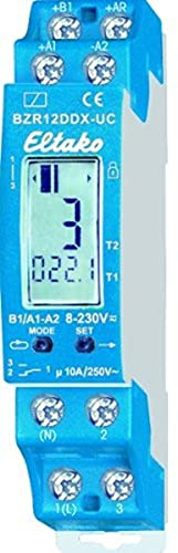 Eltako BZR12DDX-UC digital justerbar drifttimme-impuls-räknare
