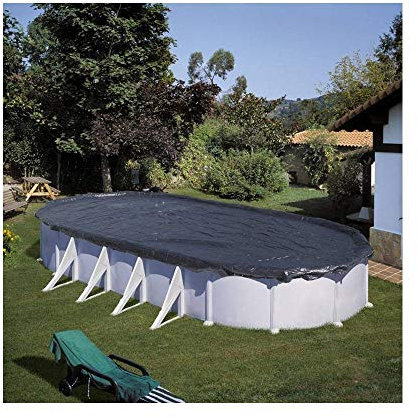 GRE - Bâche d'hivernage pour piscine 610 x 375 cm ovale Gré