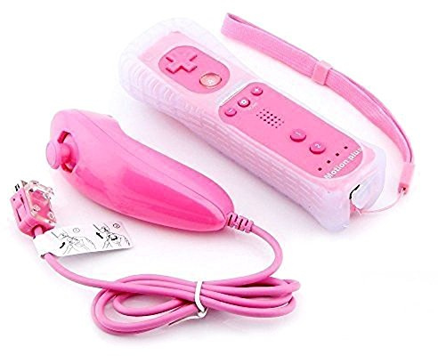 Under Control - Télécommande Wiimote Motion Plus intégré - Dragonne incluse - Rose