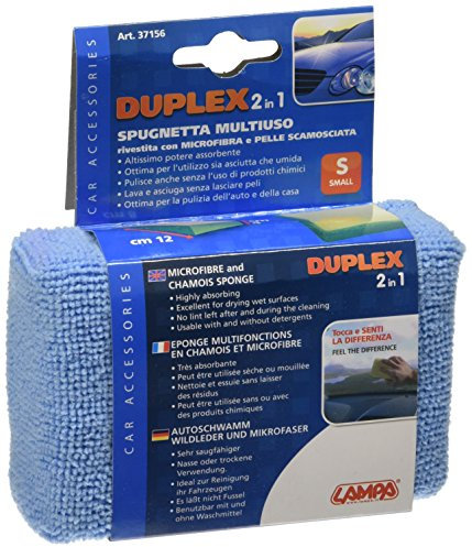 Lampa Spugna in microfibra e camoscio, 8x12, colori assortiti