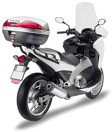 Givi 1109FZ Monorack Arme für Topcase Montage, Schwarz, Größe 40