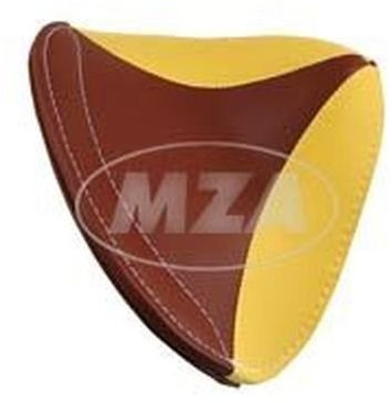 Satteldecke, vst.(Sitzfläche rot, Seite gelb) SR1, SR2