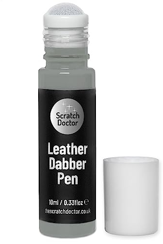 Scratch Doctor Leather Repair Pen Scratch Remover Colour Repair for Leather Faux Vinyl Furniture Sofas Car Seats Shoes Bags (Light Grey)