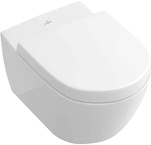 Villeroy & Boch und Boch Subway 2.0 Wand-Tiefspül-WC, spülrandlos DirectFlush, weiß, 5614R001