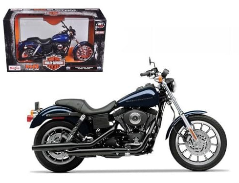 Maisto 2004 Harley Davidson Dyna Super Glide Sport Bike 1/12 Motorcycle Blue