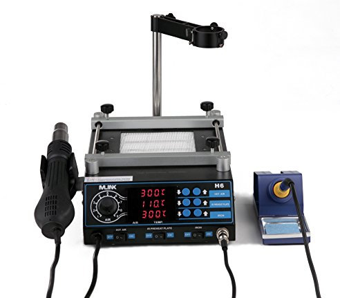 Estación 3 en 1 soldadura Aire Caliente, Soldador y Precalentador MLINK H6