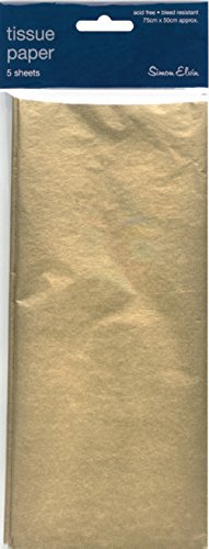 Decorative Tissue Paper - Metallic Gold