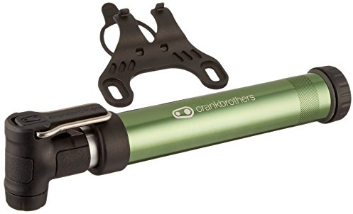 Crank Brothers 14685, Pompa a mano Gem, Verde (Green), S