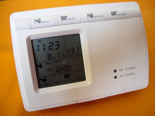 Digital Programmer Boiler Central Heating & Hot Water Room Thermostat