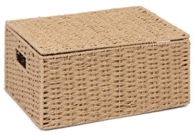 Arpan Large Storage Hamper Basket Box With Lid