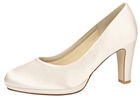 Rainbow Club Damen Grace Pumpe, 37.5 EU, Ivory Creme