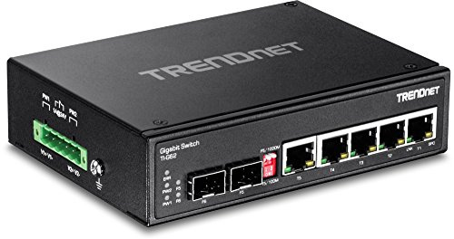 TRENDnet, TI-IG30, 7-Port Industrial Gigabit DIN-Rail Switch