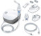 Beurer IH 18 Inhalator mit Kompressor-Drucklufttechnologie, Inhalationsgerät zur Behandlung der oberen und unteren Atemwege, für Erwachsene und Kinder geeignet, Weiß, 8-teiliges Set