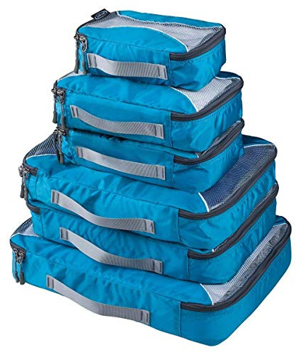 G4Free 3 Stück / 6 Stück / 7 Stück Packing Cubes Organizer für Koffer Gepäck Reise-Set