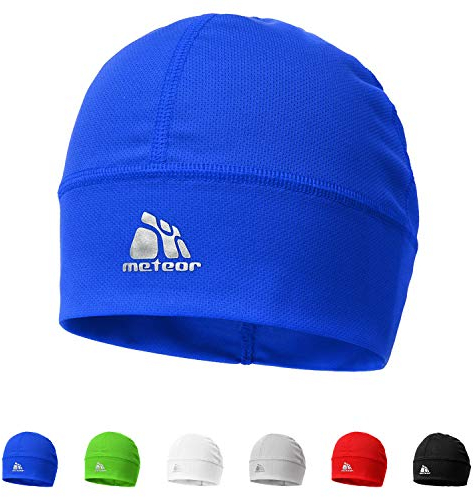 Beanie Hat Skull Cap Windproof Cycling Running Skiing Snowboard Motorcycle Sports Under Helmet Antibacterial Quick Dry Stretchable Warm Thermal Outdoors Men Women Boys Girls One Size