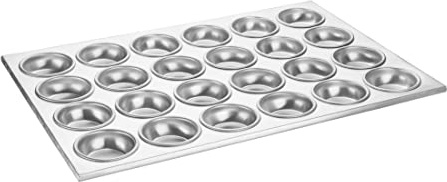 24er Aluminium-Muffinform von Vogue, 36 x 52 cm, kommerziell nutzbares Muffinblech
