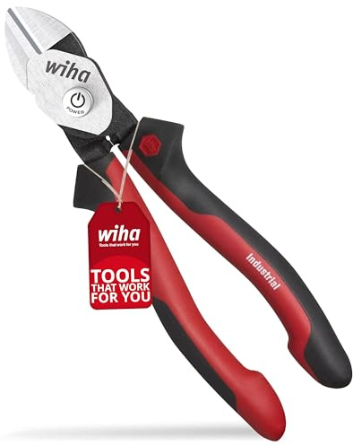 Wiha Hochleistungs-Seitenschneider BiCut Industrial mit DynamicJoint® 200mm, umschaltbar 200% Power auf Knopfdruck I ersetzt zwei Zangen (38982)