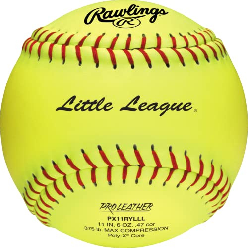 Rawlings | OFFICIAL LITTLE LEAGUE Fastpitch Softballs | PX11RYLL | 11 | 12 Count