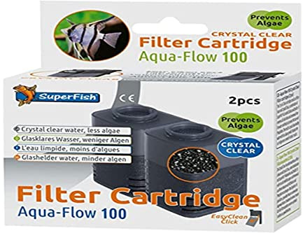 Superfish 60394/4052 Aquaflow 100 Crystal Clear Kartusche 2er Pack