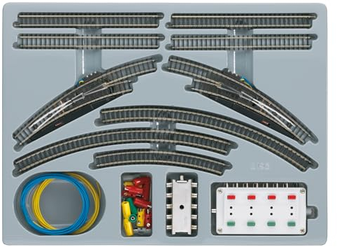 Märklin - 8192 - Spur Z - Starter Set Erweiterung - Gleissystem Erweiterung - Detaillierte Ausführung - Ideal für Modellbahnliebhaber - Maßstab 1:220