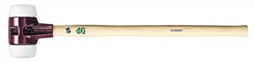 Halder SIMPLEX-Schonhammer, Kupfer / Weichmetall; mit verstärktem Tempergussgehäuse und Fiberglasstiel | D=40 mm | 3749.040