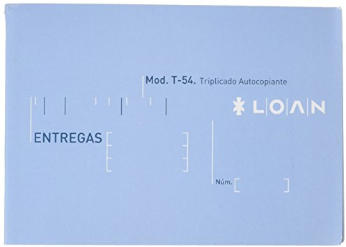Loan T54 Lot de 5 carnets de bons de livraison