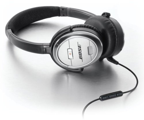 Bose QuietComfort® 3 headphones - Black with - Silver accents