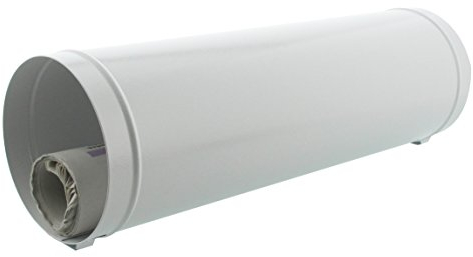 Burg-Wächter Zeitungsrolle, verzinkter Stahl, rund, News 5800 W, Bx∅ 400x120 mm, Weiß (ähnlich RAL 9016)