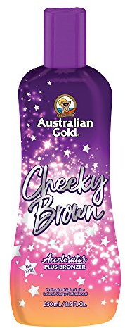 Australian Gold Cheeky Brown Accelerator with Bronzer and Herbal Extracts 250ml