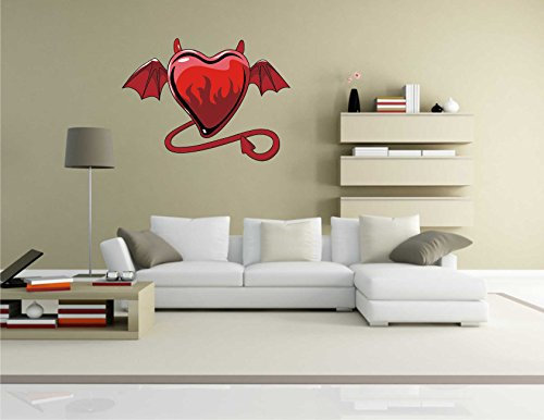 INDIGOS Wandtattoo, Bunt