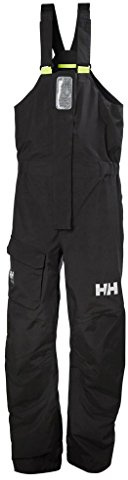 Helly Hansen PIER 2 PANT– Latzhose zum Segeln für Männer – Grau (Ebony), L