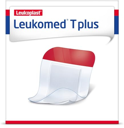 BSN medical 7238202 Leukomed T plus Wundverband, steril, 7,9 x 15,2 cm Größe (50 Stück)