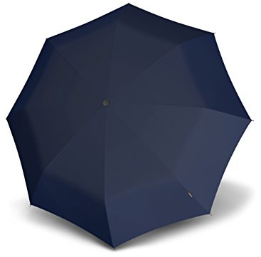 Knirps Taschenschirm T.400 Duomatic Uni – Auf-Zu-Automatik – Sturmfest – Windproof – Dunkleblau