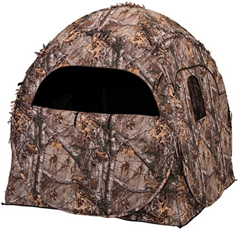 Ameristep Realtree Hundehaus Bodenvorhang, 152,4 x 152,4 x 168 cm
