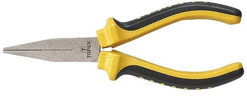 Topex 32D108 - Alicate, boca plana (160 mm)
