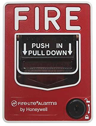 Fire Lite Alarms BG-12L Dual Action Pull Station w/Key Lock