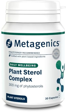 Metagenics Plant Sterol Complex, Natural Support - 30 Capsules | Features plant sterols, enzogenol pine bark and soy extract to support normal prostate health and healthy cholesterol
