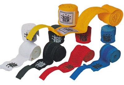 Top Ten Boxbandagen Bandagen SCHWARZ