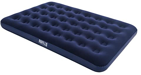 Bestway Double Air Bed, Inflatable Outdoor, Indoor Airbed, Quick Inflation, Flocked Double Size Air Bed
