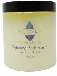 Lavanda & Limone Sali Mar Morto Scrub Mani e Corpo 300g con puro Olii essenziali 100% Naturale Pranzo con minerali e nutrienti Da Uomo o Donna