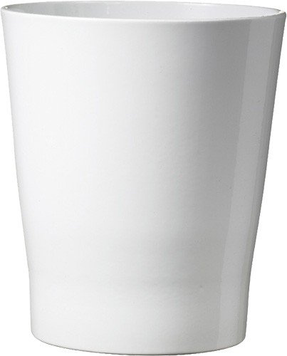 SK - Macetas de orquídeas jarrón florero Merina Ø 14cm, Blanco