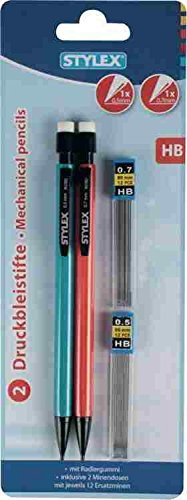 STYLEX 31436 Druckbleistifte, 2 Stück