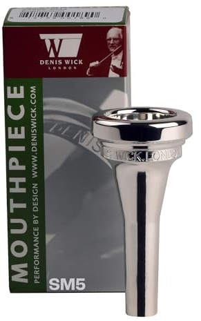 DENIS WICK Mundstück für Euphonium Steven Mead versilbert 5 (DW 5880ESM5)